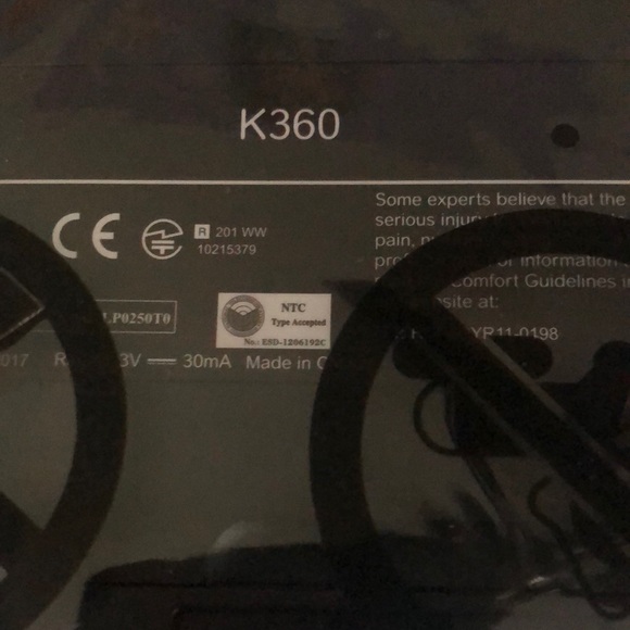 NWOT Logitech wireless keyboard - Picture 4 of 4